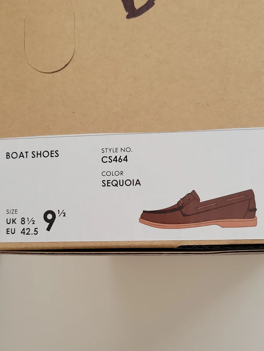 J. Crew Men’s Brown Leather Boat Shoes